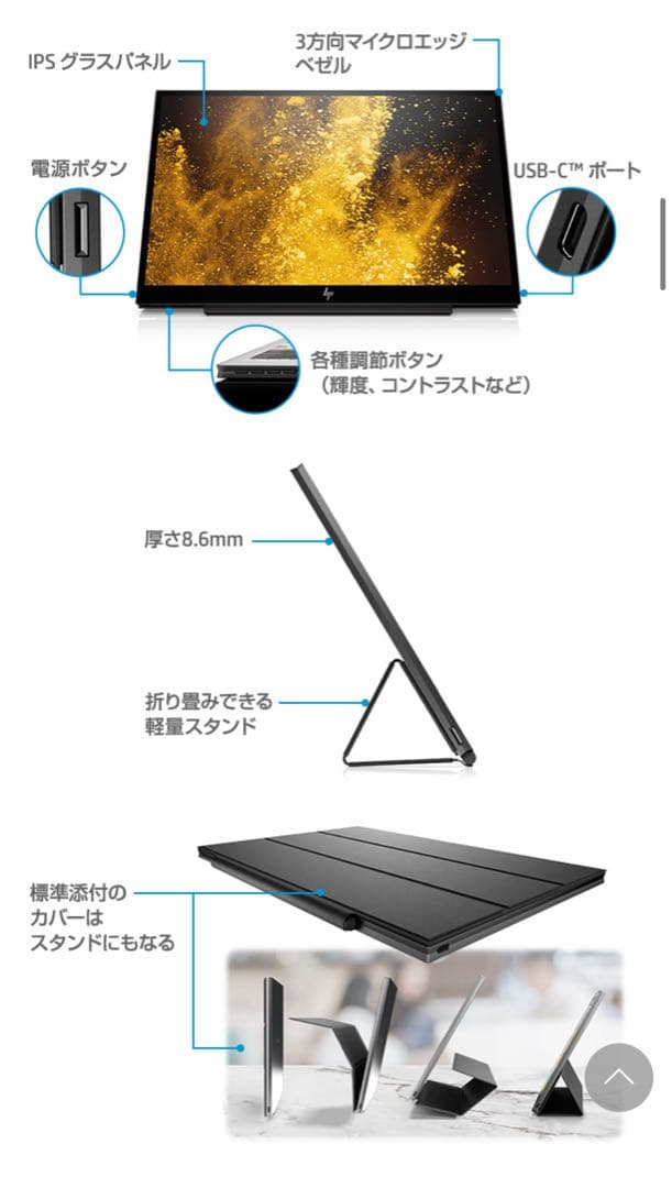 HP EliteDisplayディスプレイS14