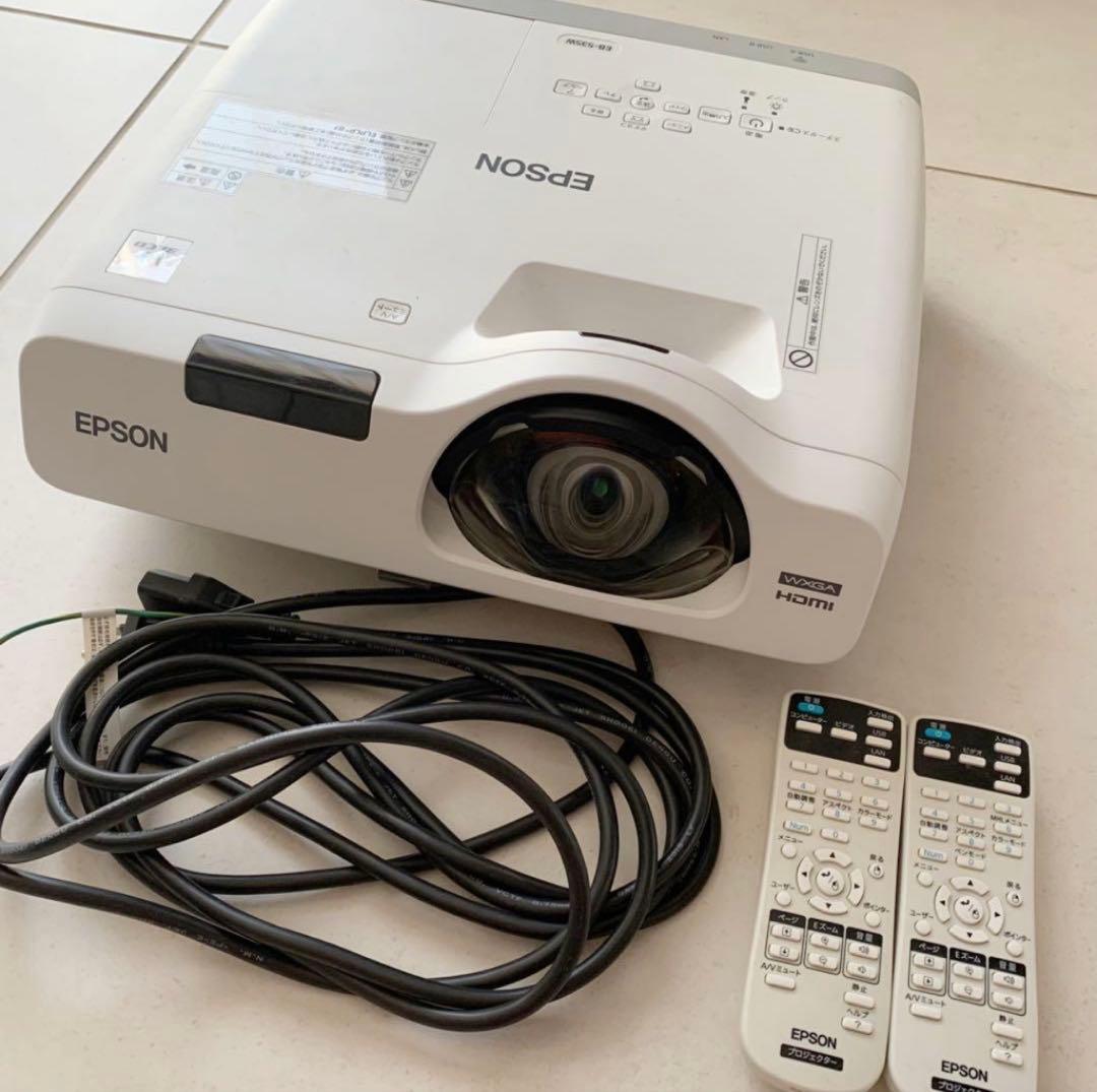 EPSON プロジェクター EB-535W + 100インチスクリーンセット
