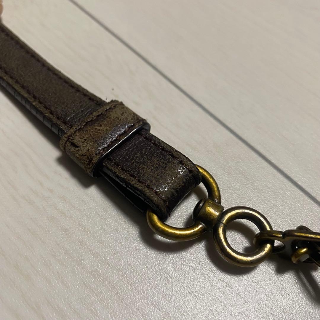 BOTTEGA VENETA イントレチャート ショルダーバッグ レザー