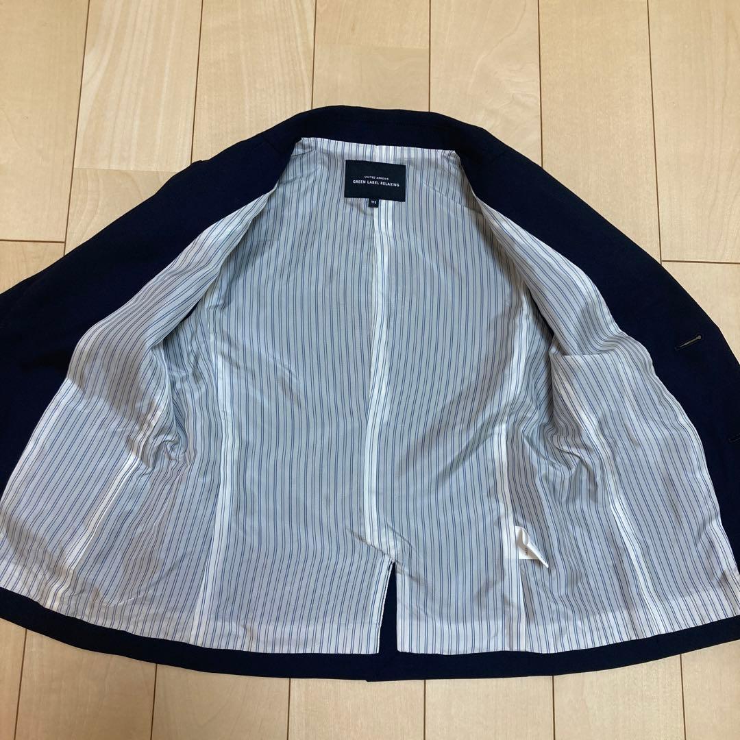 グリーンレーベルリラクシング　男の子　スーツ　卒園式　入学式　ネイビー