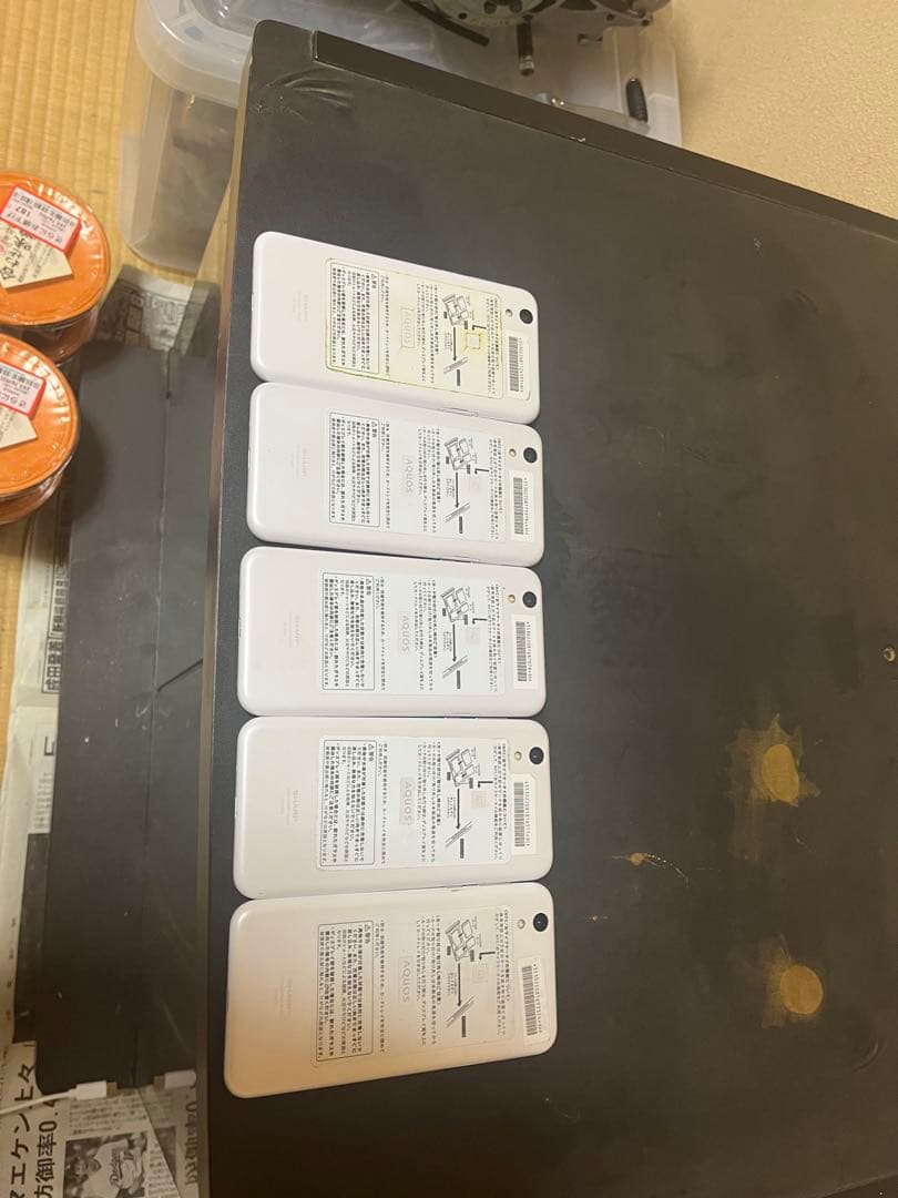 AQUOS SH-M05 SIMフリー Wifi対応5台セット