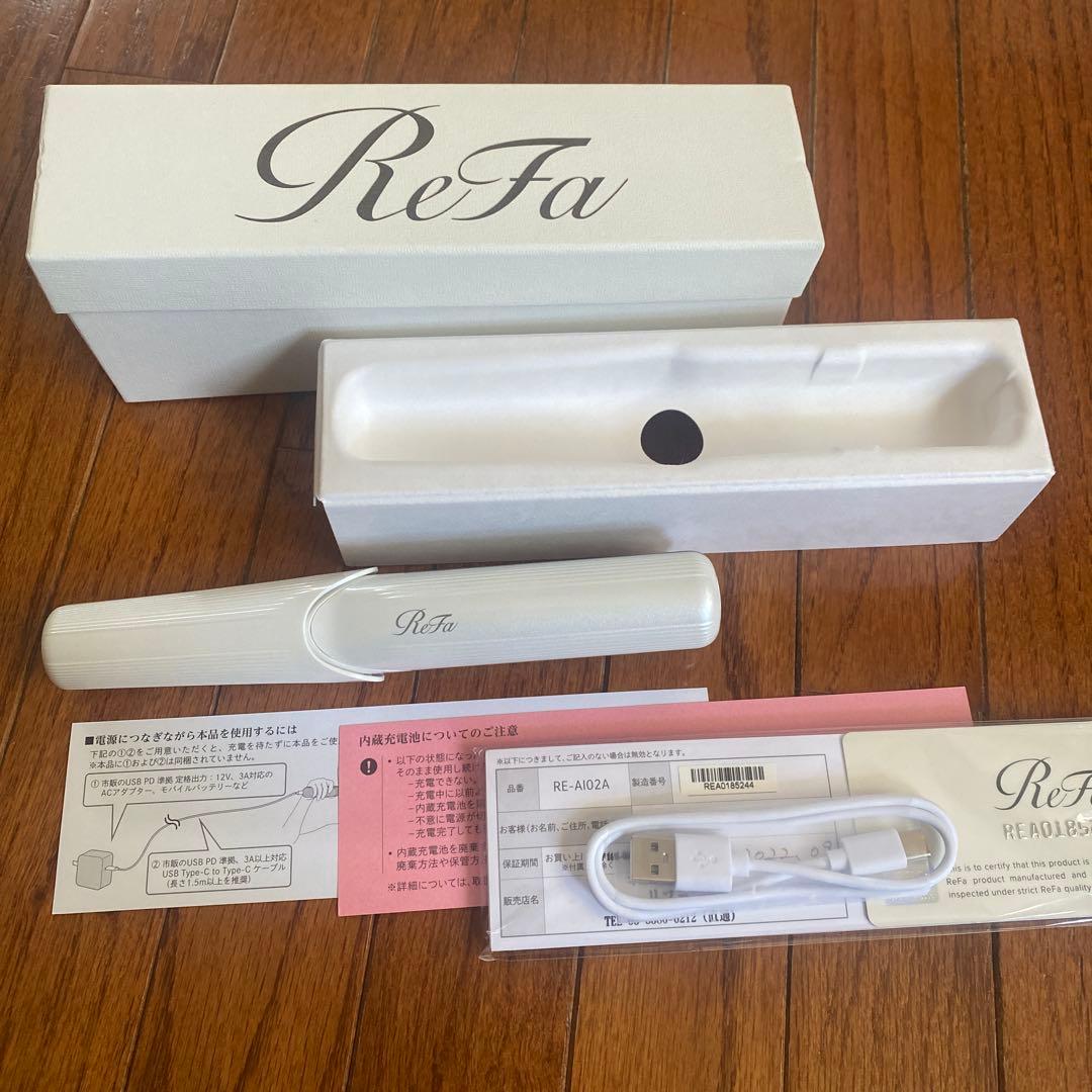 ReFa ストレートフィンガーヘアアイロン ホワイト