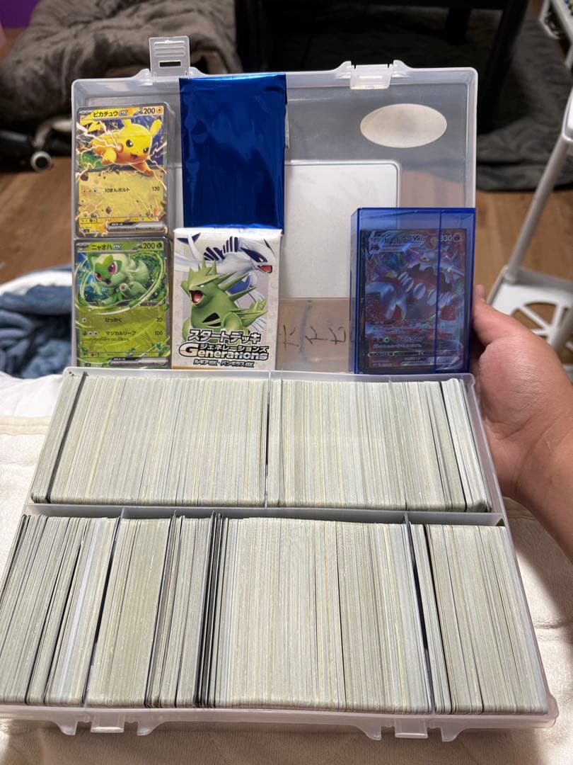 ポケモンカード引退品収納ケース付き