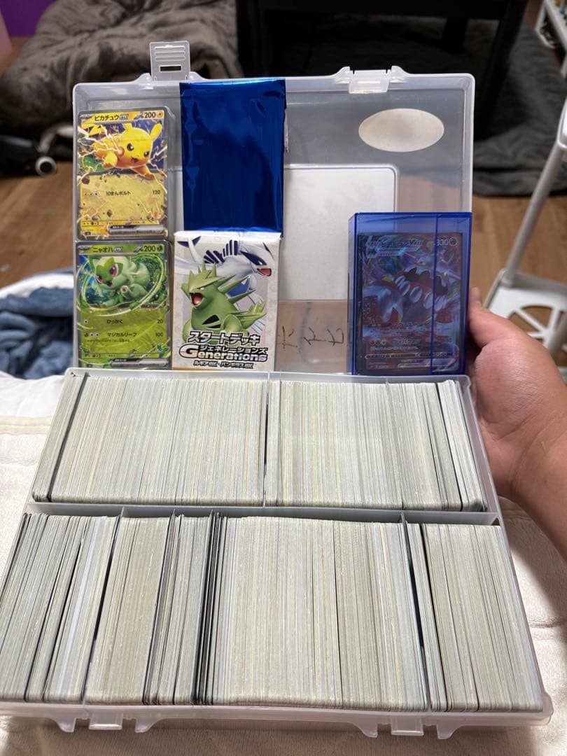 ポケモンカード引退品収納ケース付き