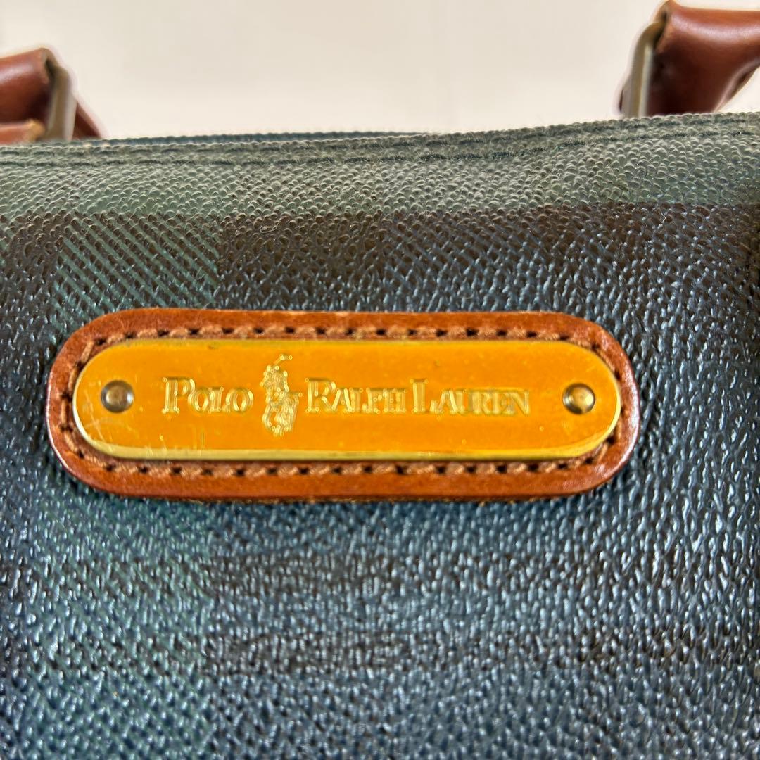[極美品] POLO Ralph Lauren ミニボストンバッグ