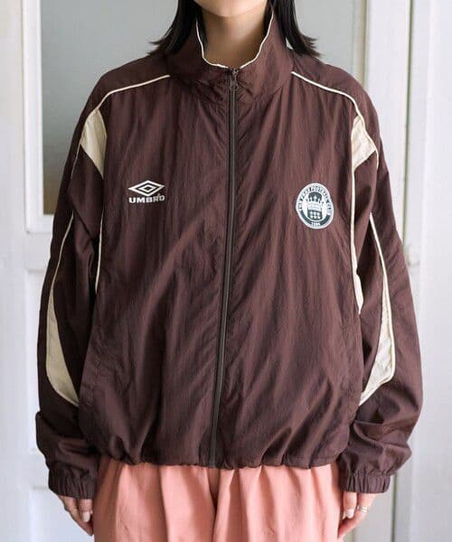 UMBRO × FREAK'S STORE/別注 トラックジャケット ブラウン