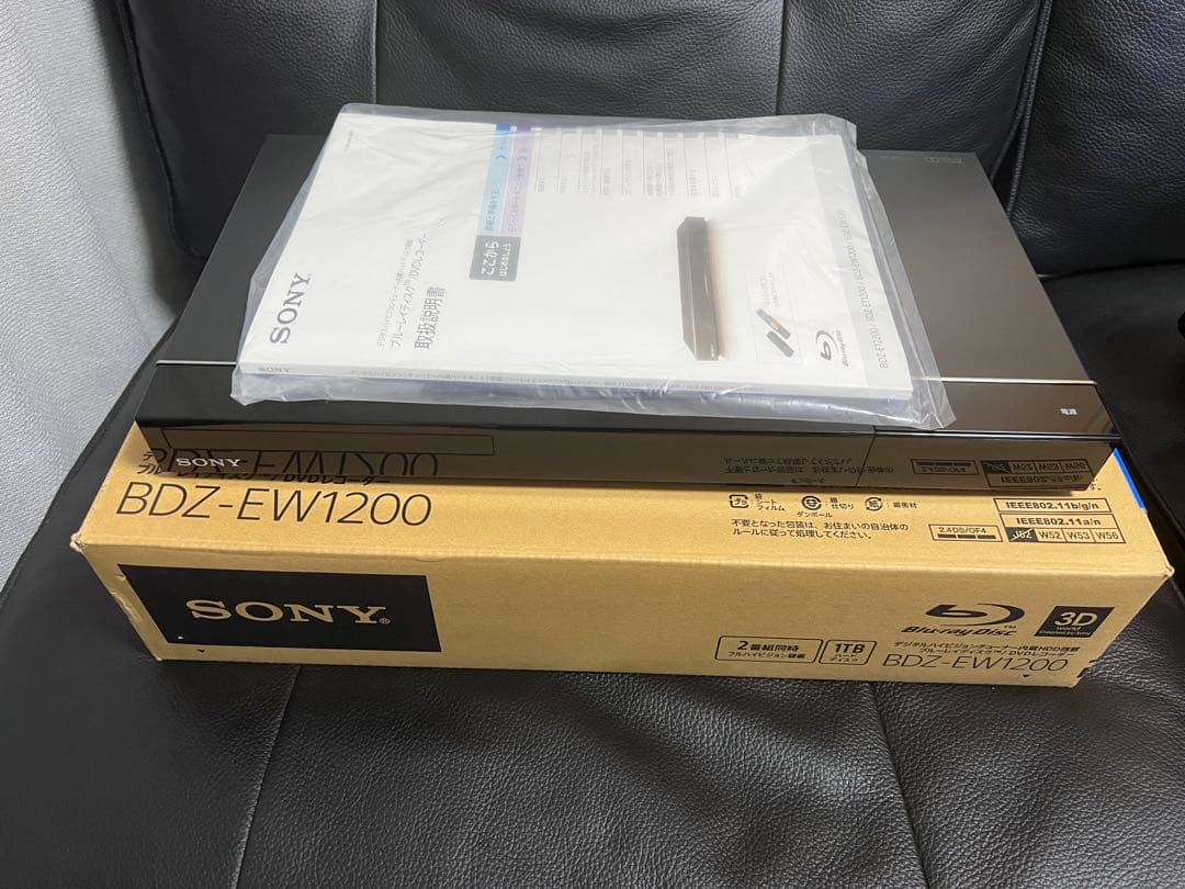 【セール】sony ブルーレイディスクレコーダー　BDZ-EW1200