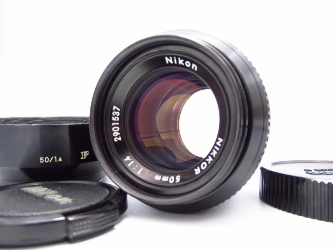 超美品　ニコン　Nikkor 50mm f/1.4 非Ai　管理G8