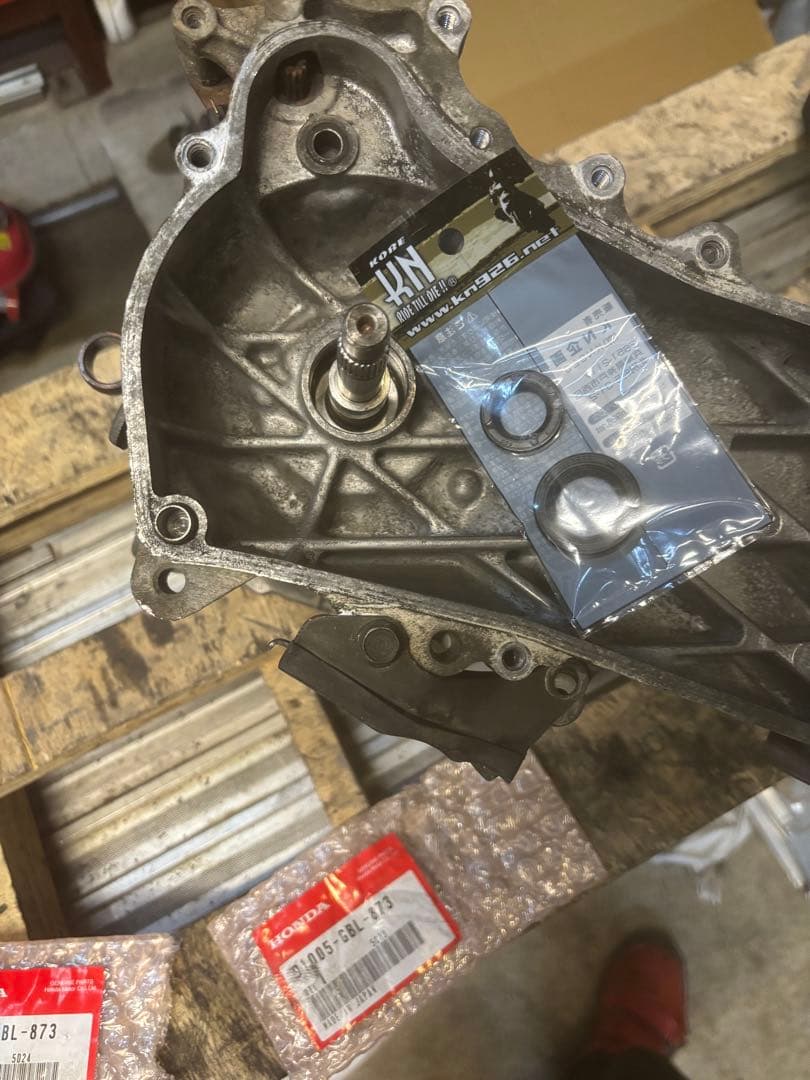 ライブディオ　AF34・AF35 クランクベアリング交換済みエンジン。　加工多数