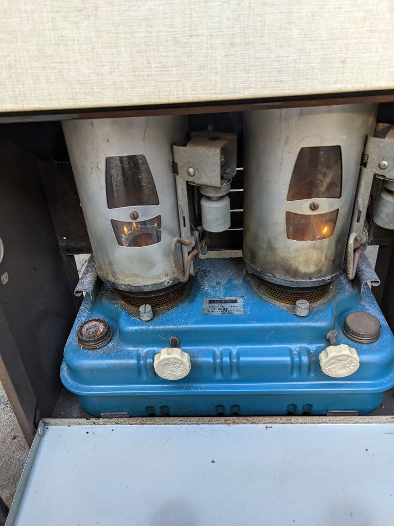 VintageValor2筒式ストーブ　英国製　可動確認(⁠ ⁠ꈍ⁠ᴗ⁠ꈍ⁠)