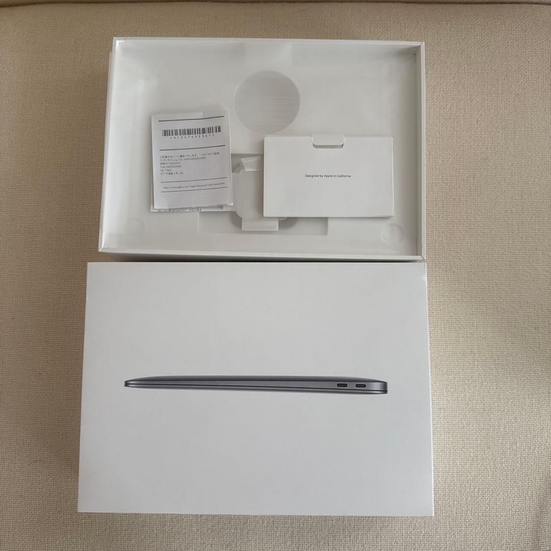 12.24まで MacBook Air スペースグレー 未使用 13インチ　M1