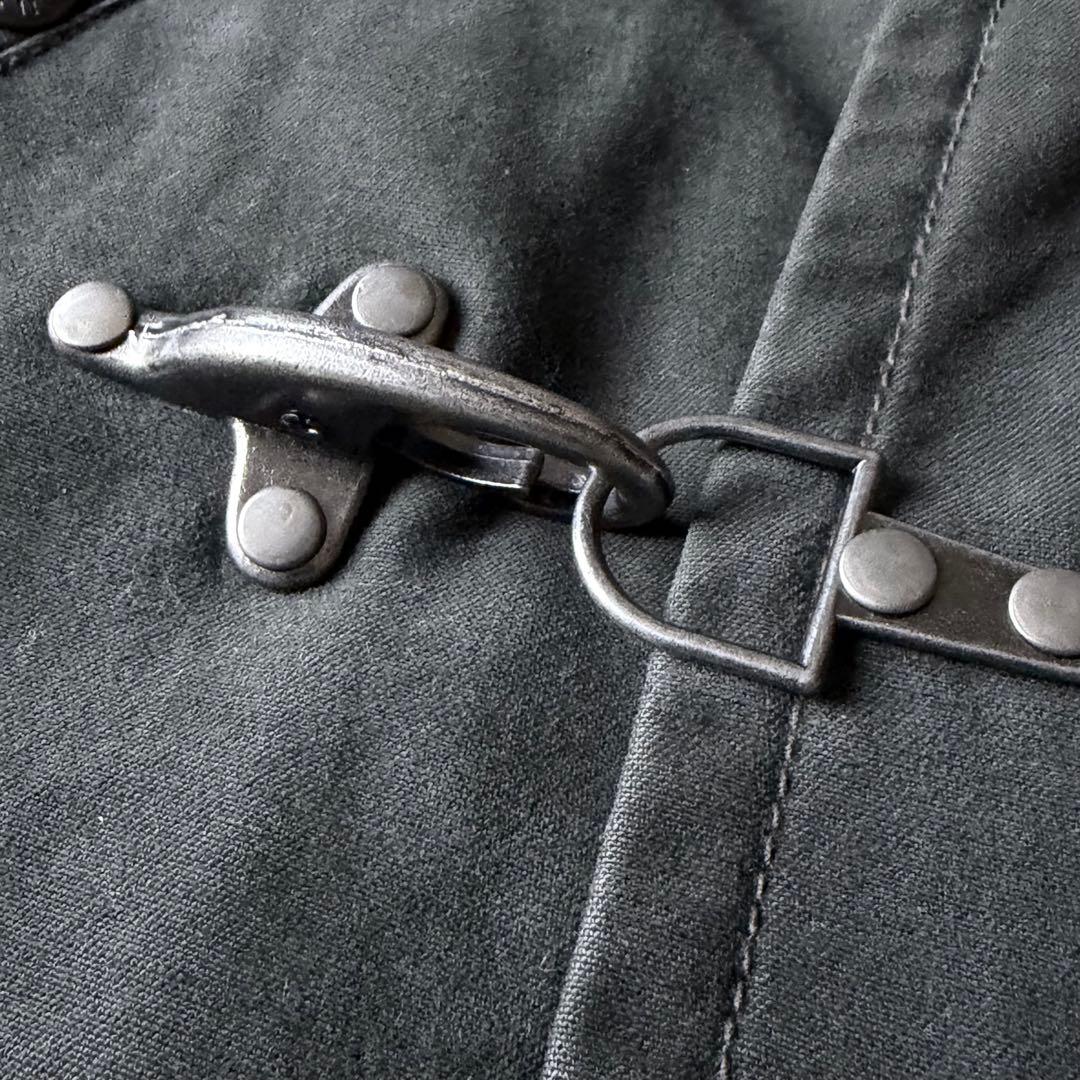 激渋✨AVIREX ファイヤーマンジャケット ミリタリー チャコールカーキ XL