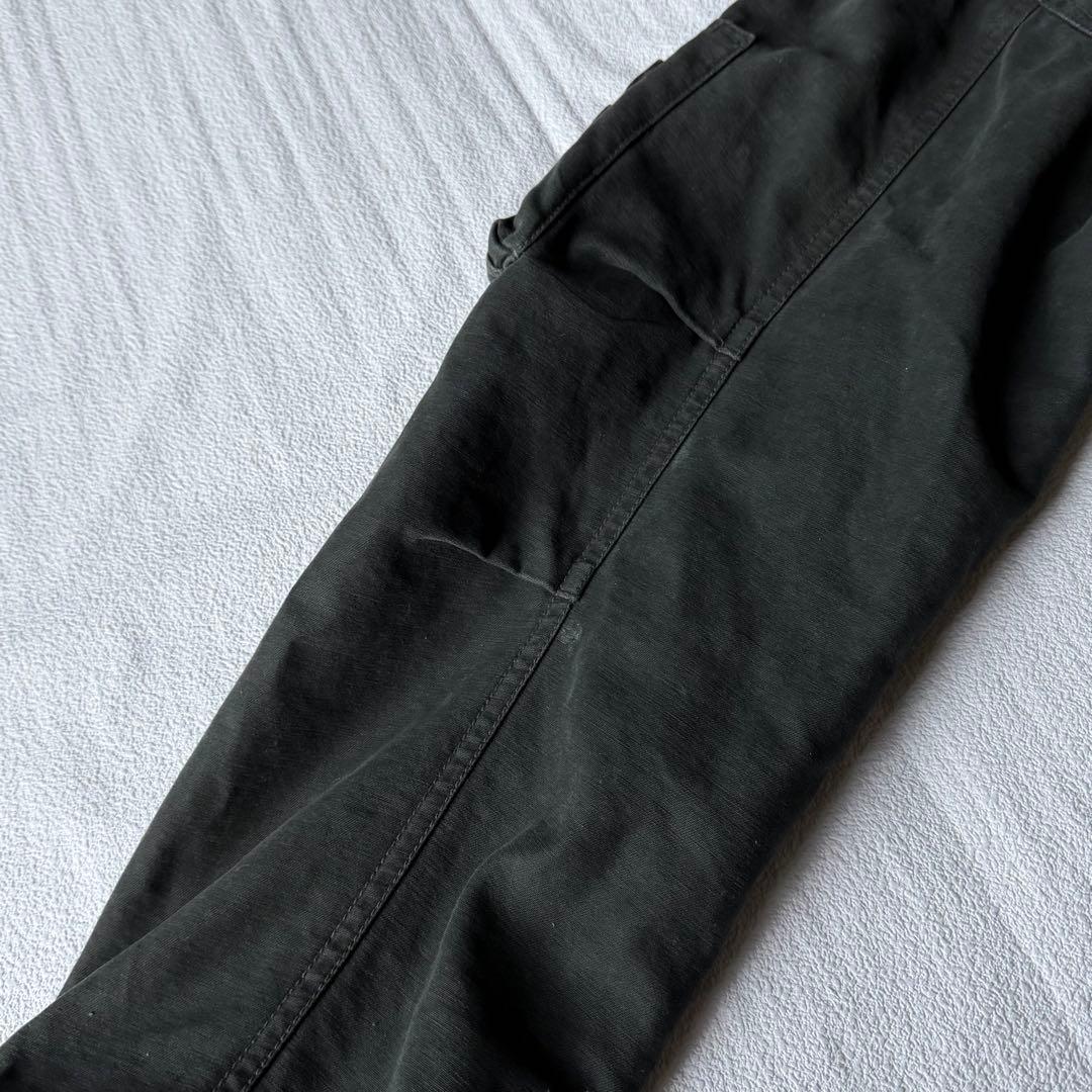 激渋✨AVIREX ファイヤーマンジャケット ミリタリー チャコールカーキ XL