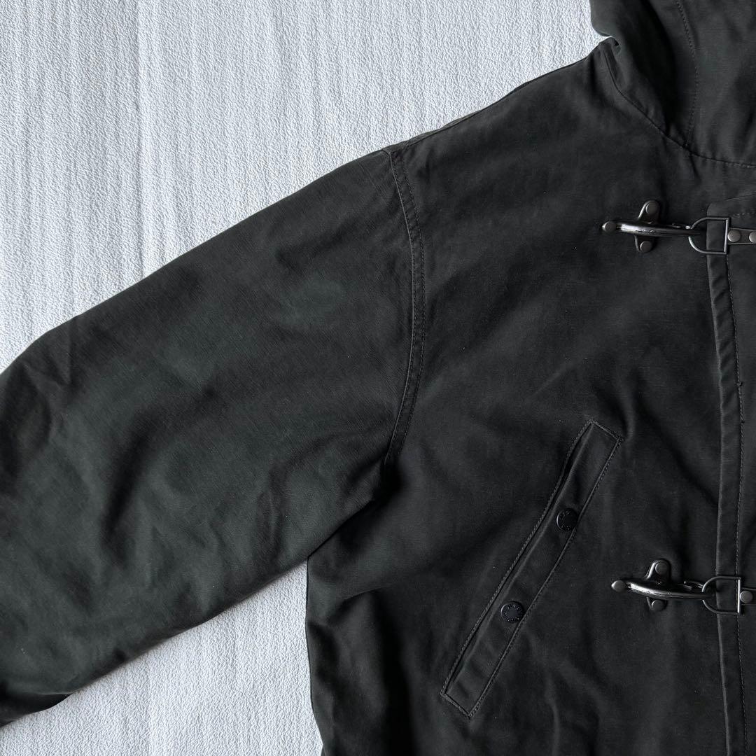 激渋✨AVIREX ファイヤーマンジャケット ミリタリー チャコールカーキ XL