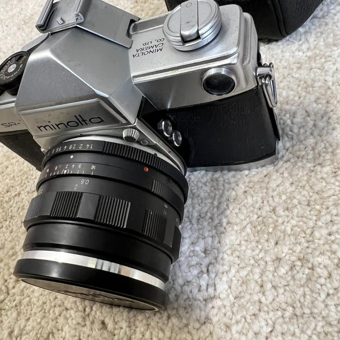 【名機】ミノルタ SR-7 + 58mm F1.4 大口径レンズ★シャッターOK