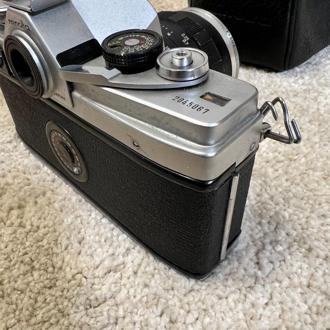【名機】ミノルタ SR-7 + 58mm F1.4 大口径レンズ★シャッターOK