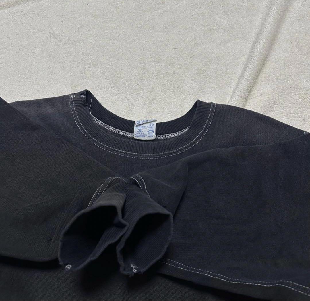 champion USA製 リバースウィーブ reverseweave ブラック