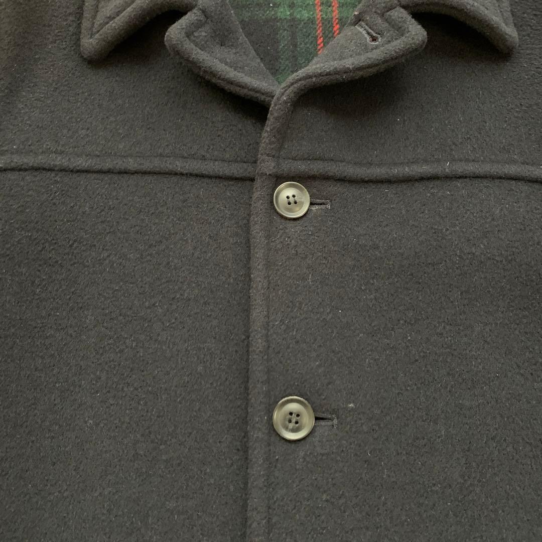 ＊美品＊ロンドントラディション ハーフコート ネイビー L