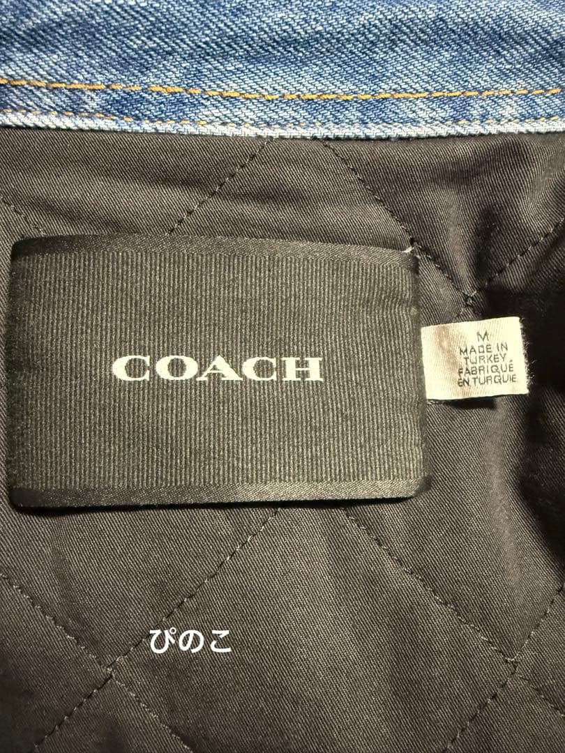 COACH ★ デニム オーバー シャツ　M