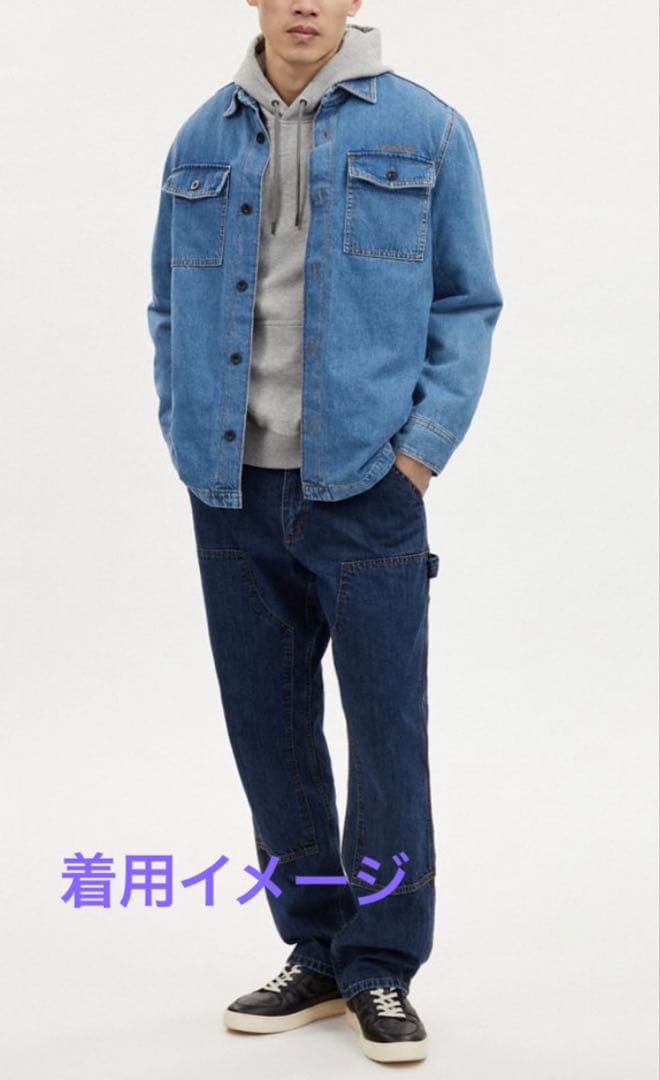 COACH ★ デニム オーバー シャツ　M