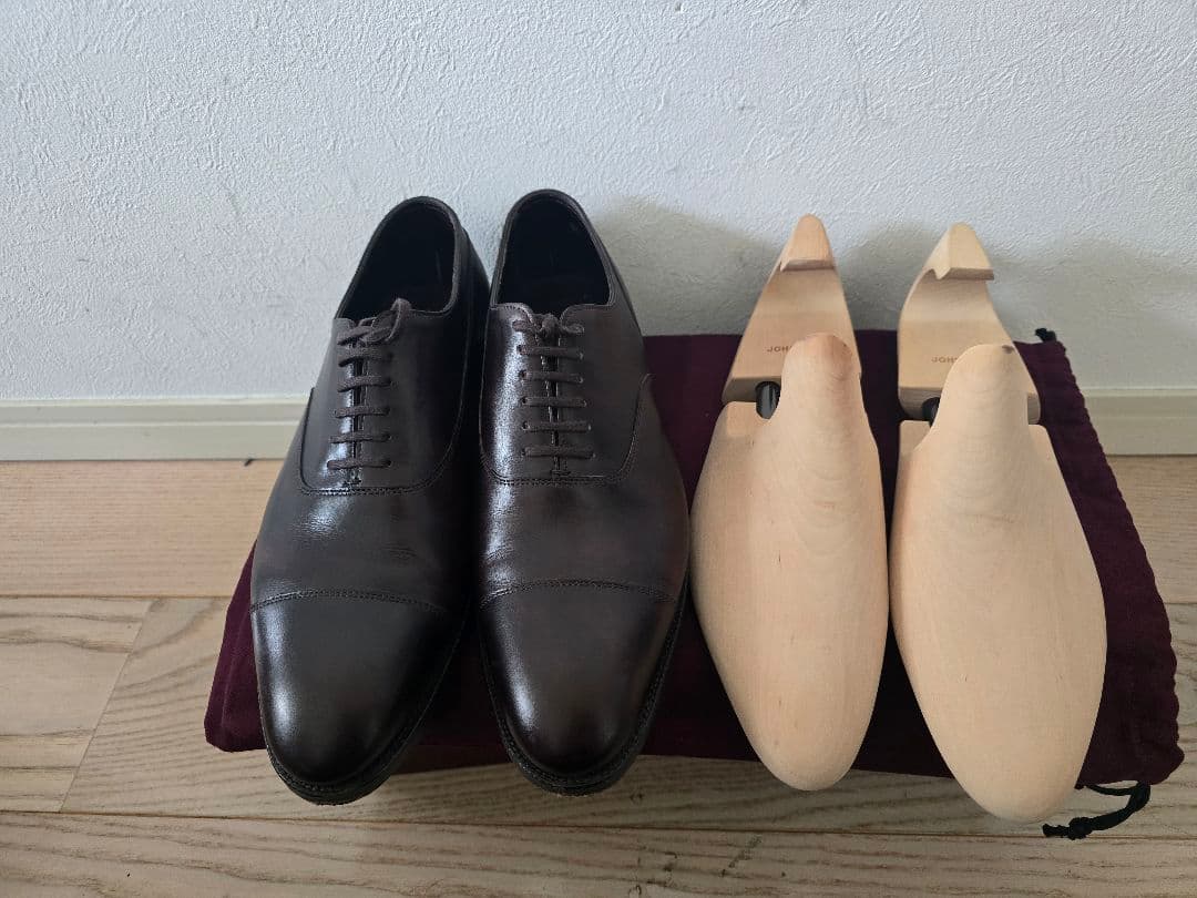 ※純正シューツリ&超美品　JOHN LOBB　アルフォード　定価約36万円
