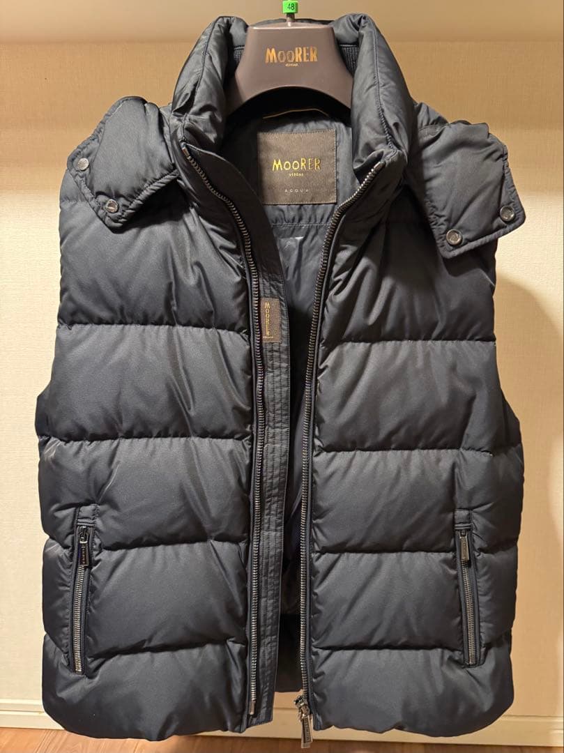 【値下げ！】MOORER FIRE-WK ムーレーダウンベスト 48