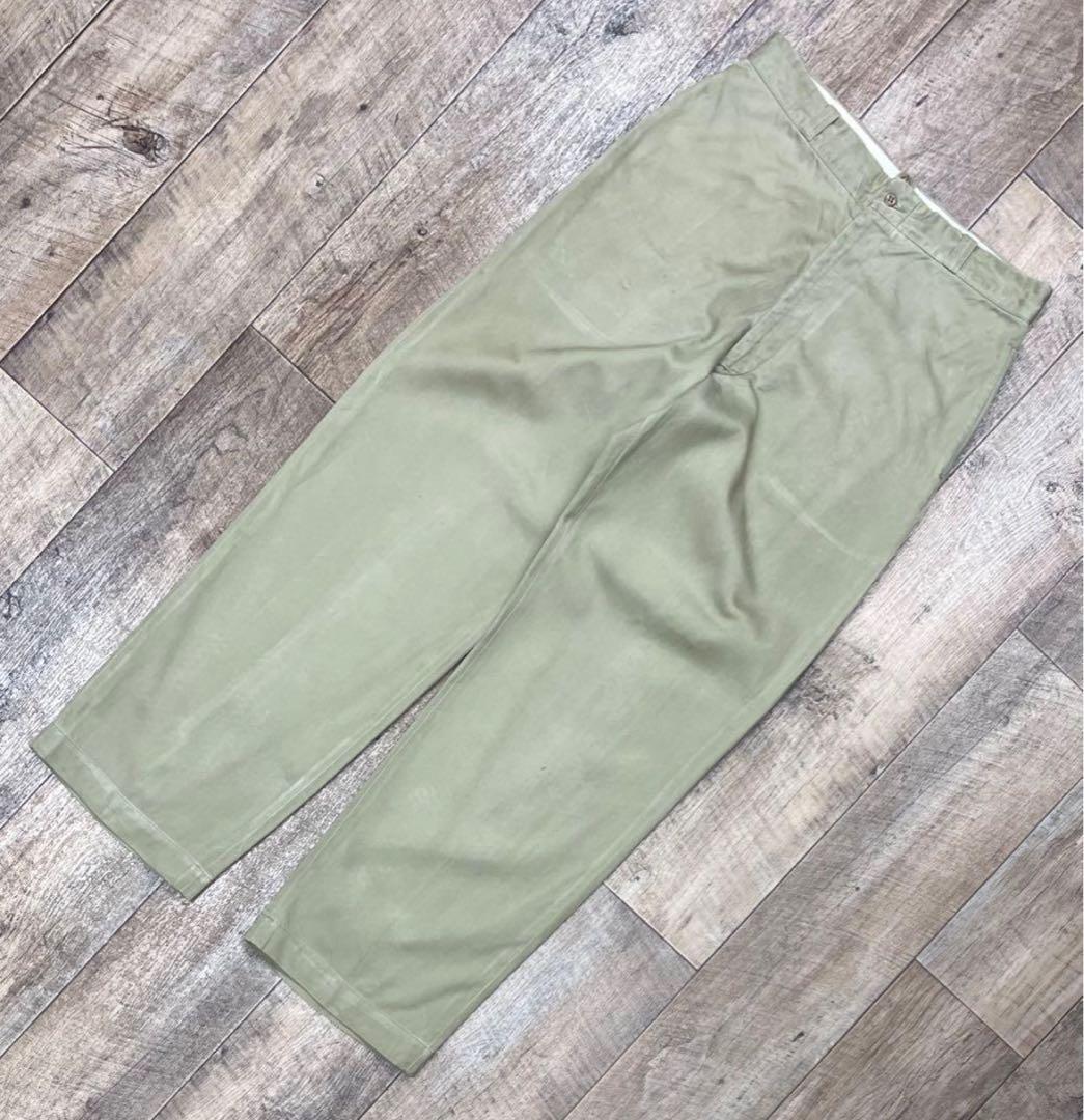e*a様 60s chino US ARMY 米軍 チノパン コットン100%