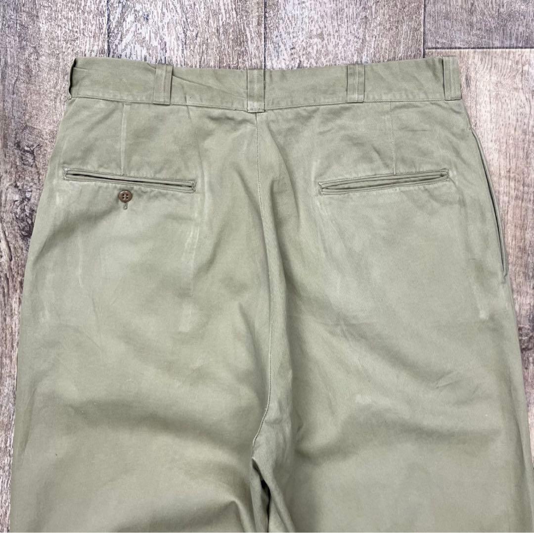 e*a様 60s chino US ARMY 米軍 チノパン コットン100%