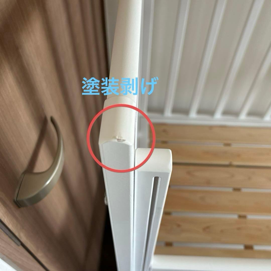 【床板すのこ変更】ヤマサキ ハイタイプ コンパクトベビーベッド ツーオープン