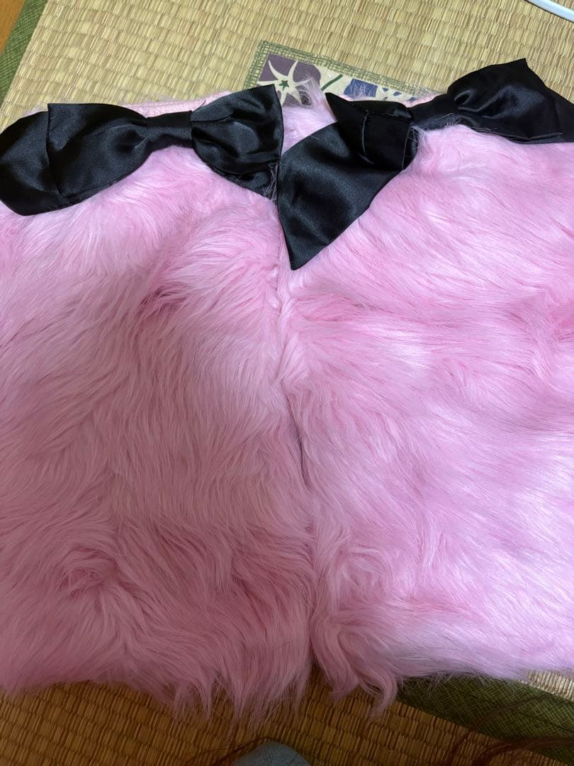 MARS ma＊rs ファーレッグウォーマー ピンク