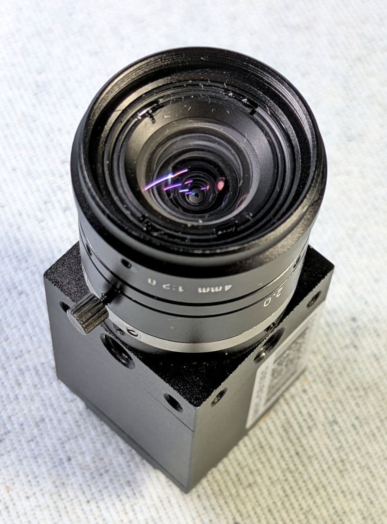 【ほぼ新品】⚫ミスミ高速撮影対応カメラEMVC-CB130C 4mmレンズ付き