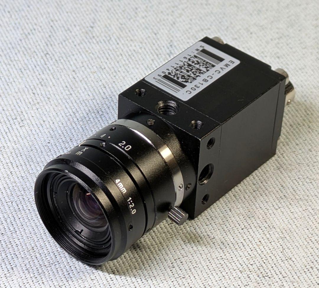 【ほぼ新品】⚫ミスミ高速撮影対応カメラEMVC-CB130C 4mmレンズ付き