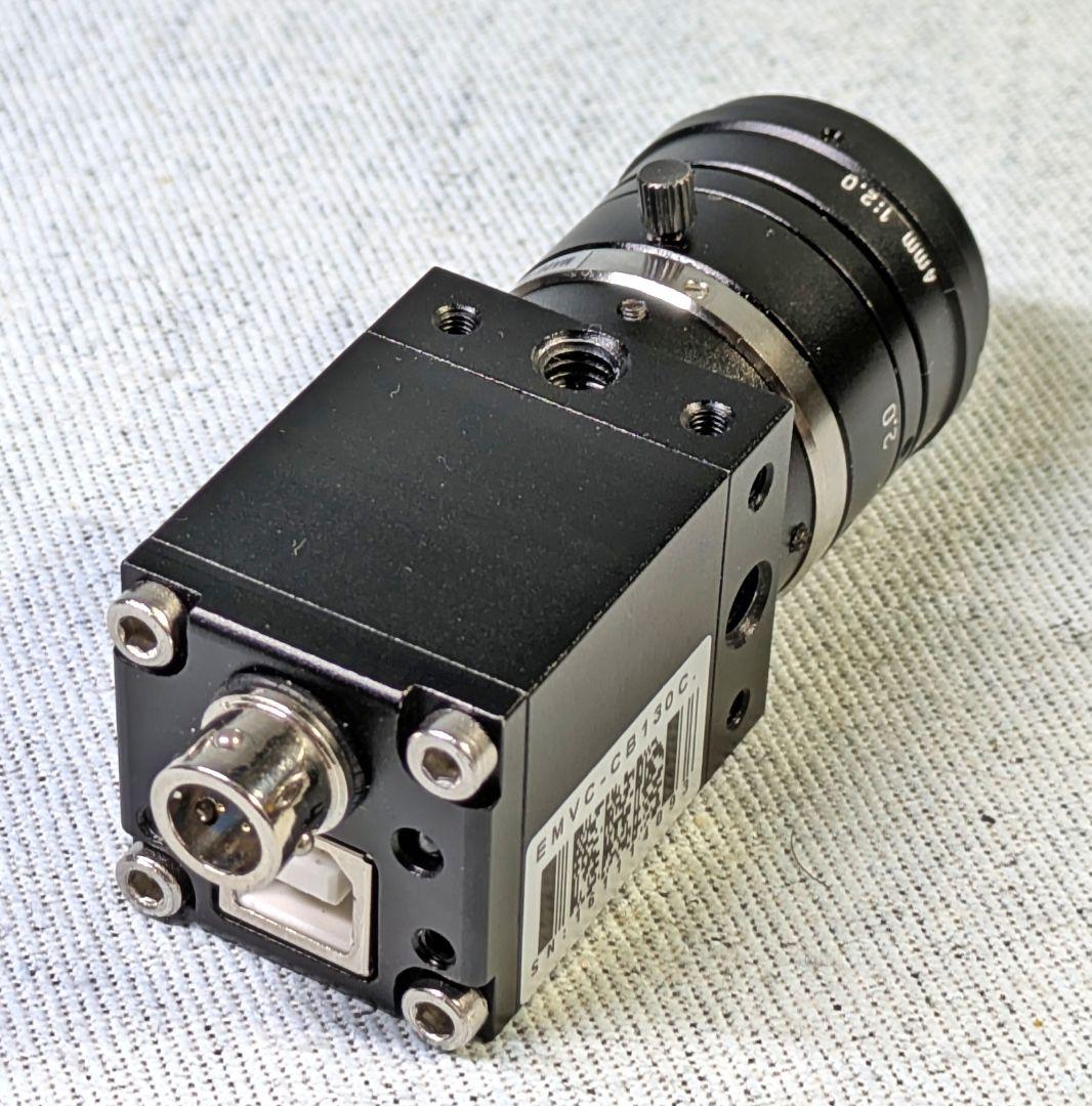 【ほぼ新品】⚫ミスミ高速撮影対応カメラEMVC-CB130C 4mmレンズ付き