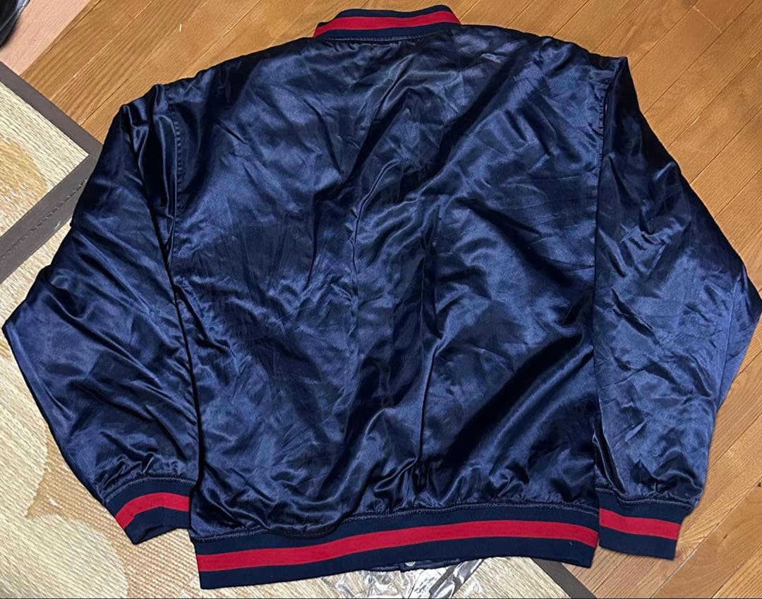 当時物☆大阪近鉄バファローズ☆スタジャン☆ジャンパー☆ネイビー/レッド☆中古品