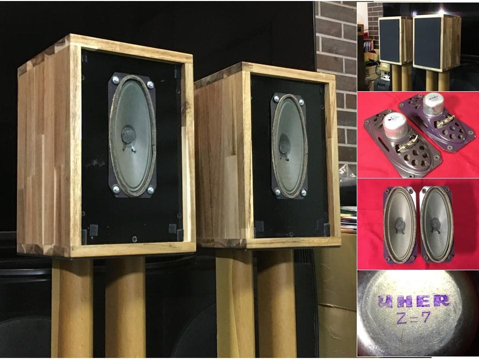 西独 Uher録音モニターアルニコスピーカー ペア　驚異の高音質・高分解能！