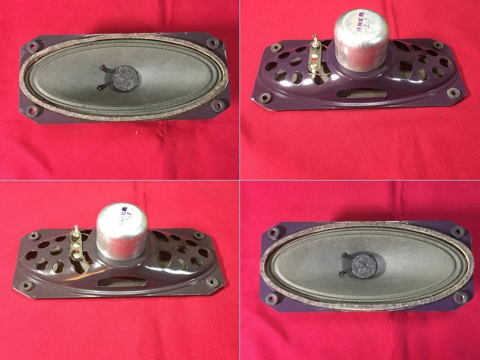 西独 Uher録音モニターアルニコスピーカー ペア　驚異の高音質・高分解能！