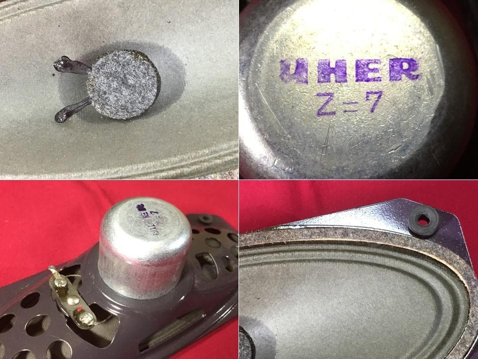 西独 Uher録音モニターアルニコスピーカー ペア　驚異の高音質・高分解能！