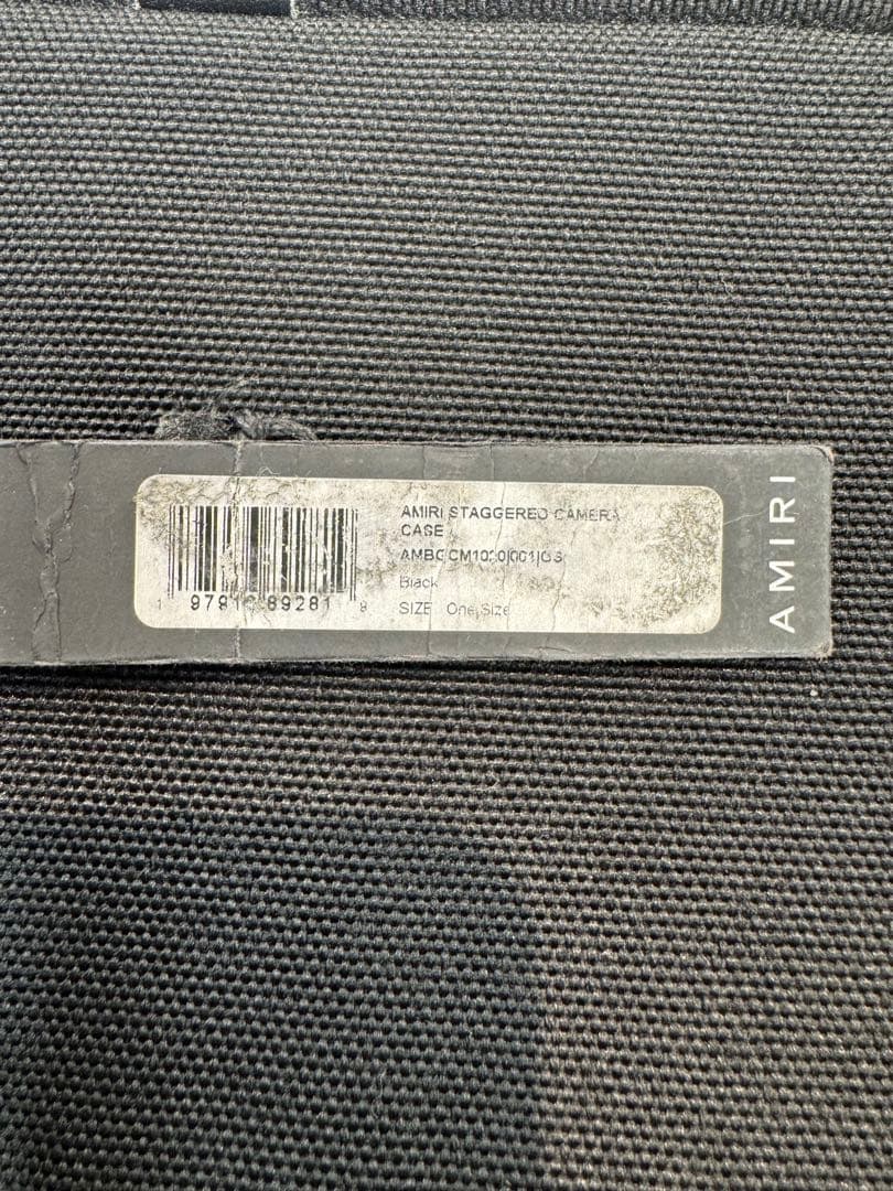 AMIRI ショルダーバッグ　ブラック