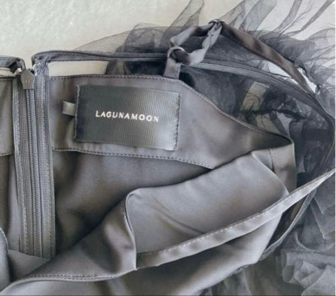 LAGUNAMOON チュールドッキングコンビネゾン