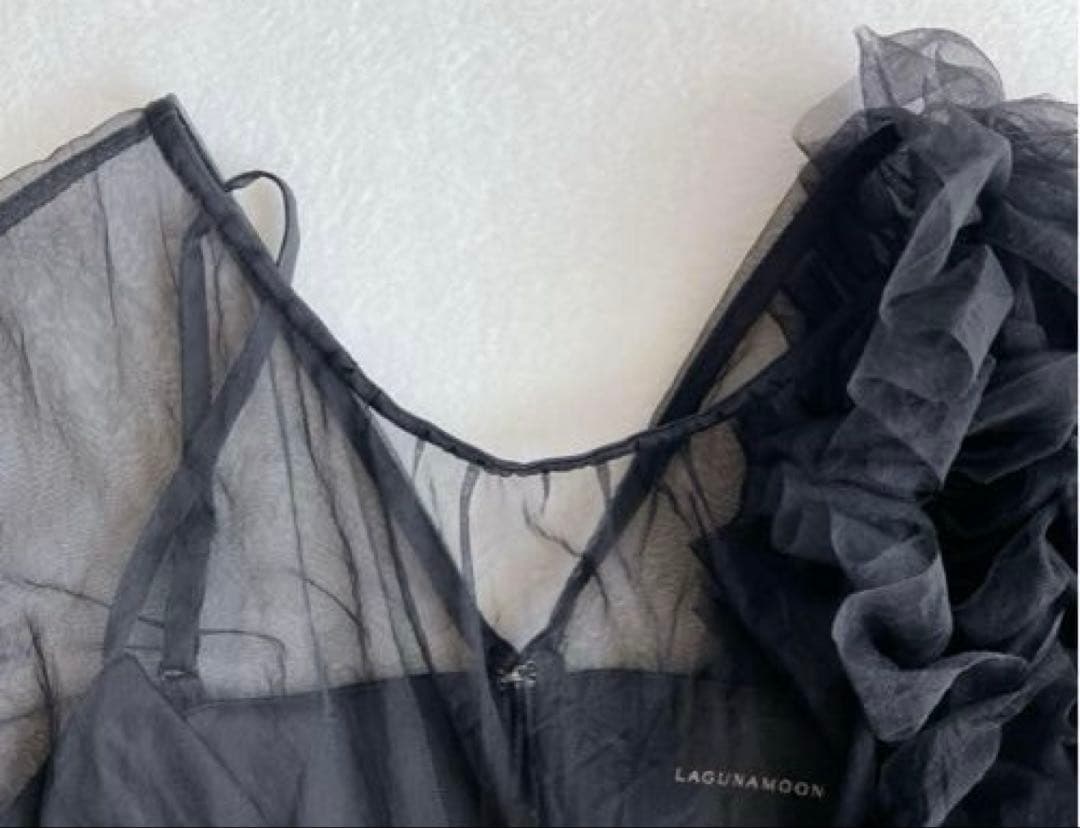 LAGUNAMOON チュールドッキングコンビネゾン