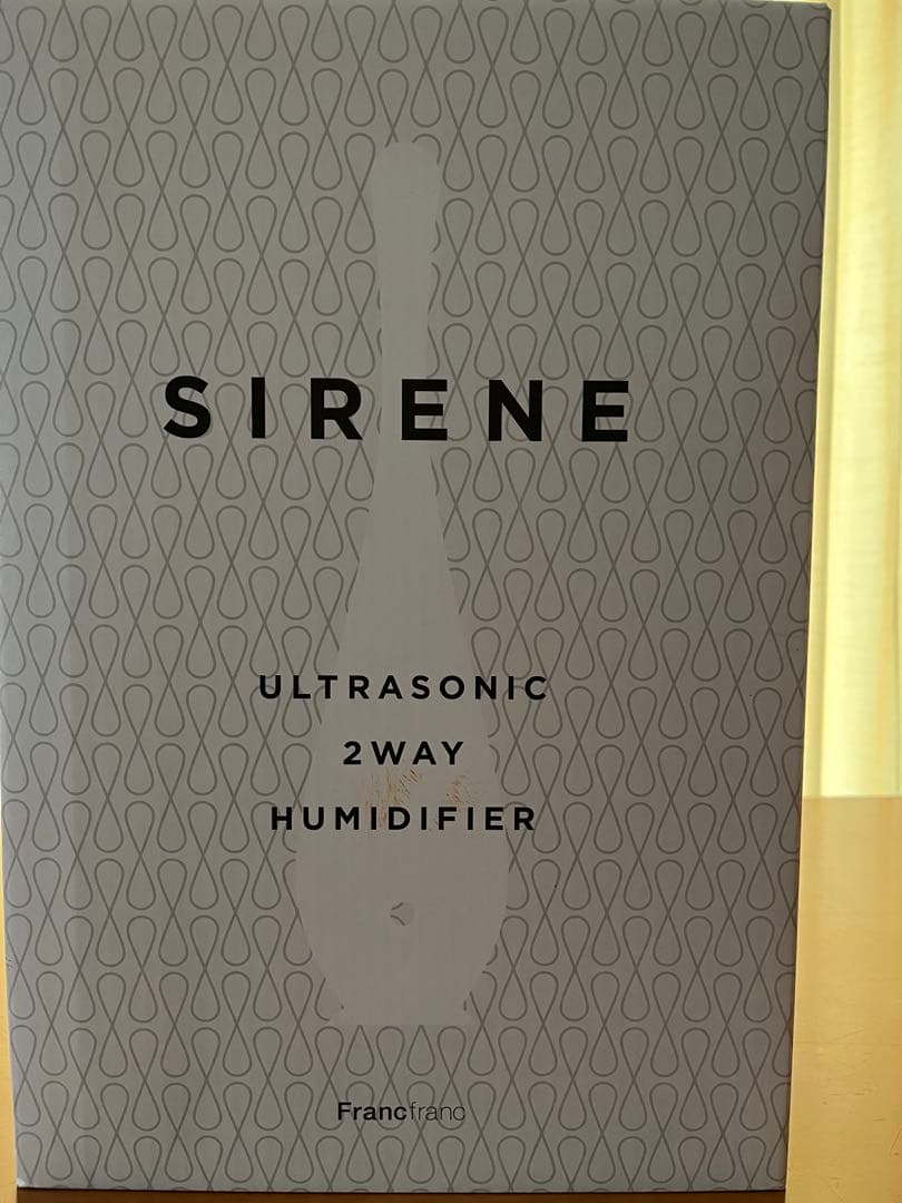 Francfranc 2WAY 超音波式加湿器