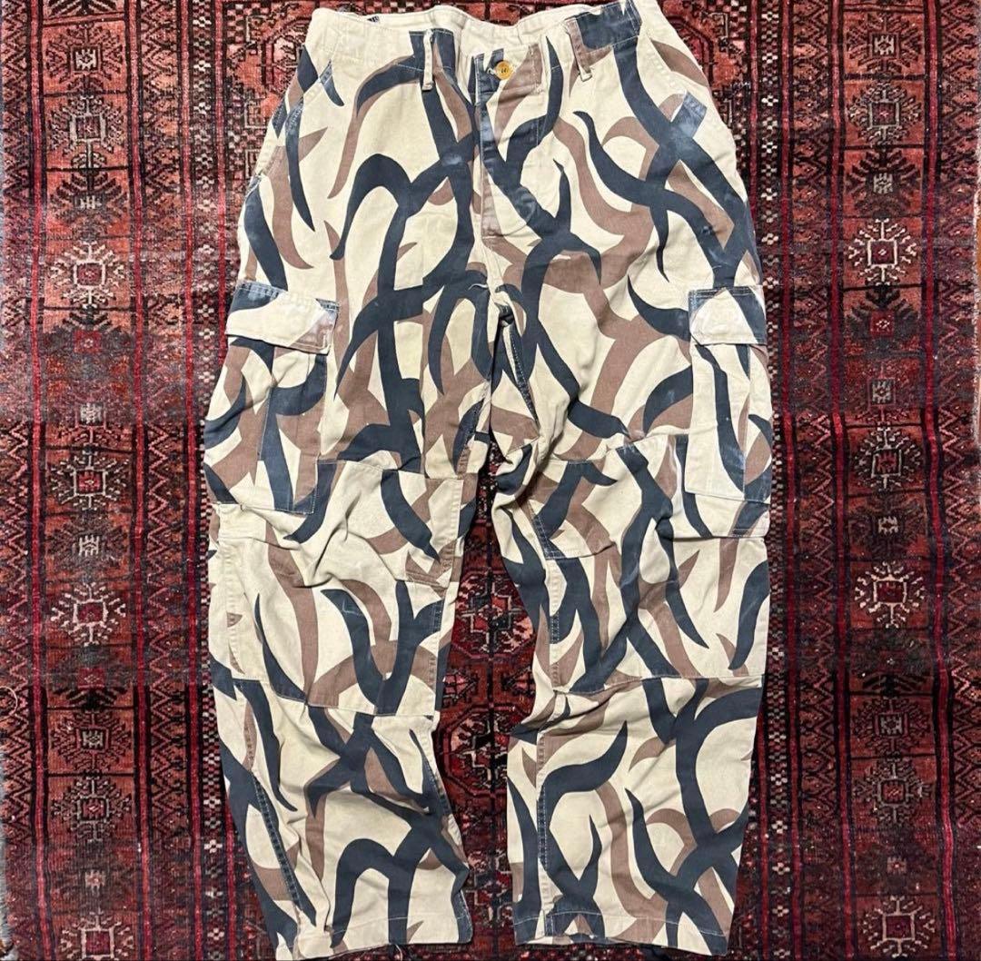 レア　ヴィンテージ　90S USA製 ASAT トライバルカモ 迷彩 パンツ