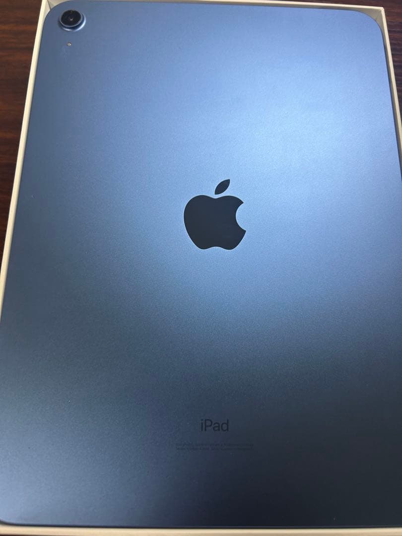 Apple iPad 10世代 ブルー 本体 Wi-Fi モデル カバー付き