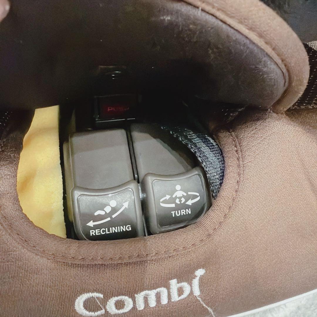 コンビ✨WL ネルーム エッグショック✨360℃回転式チャイルドシート