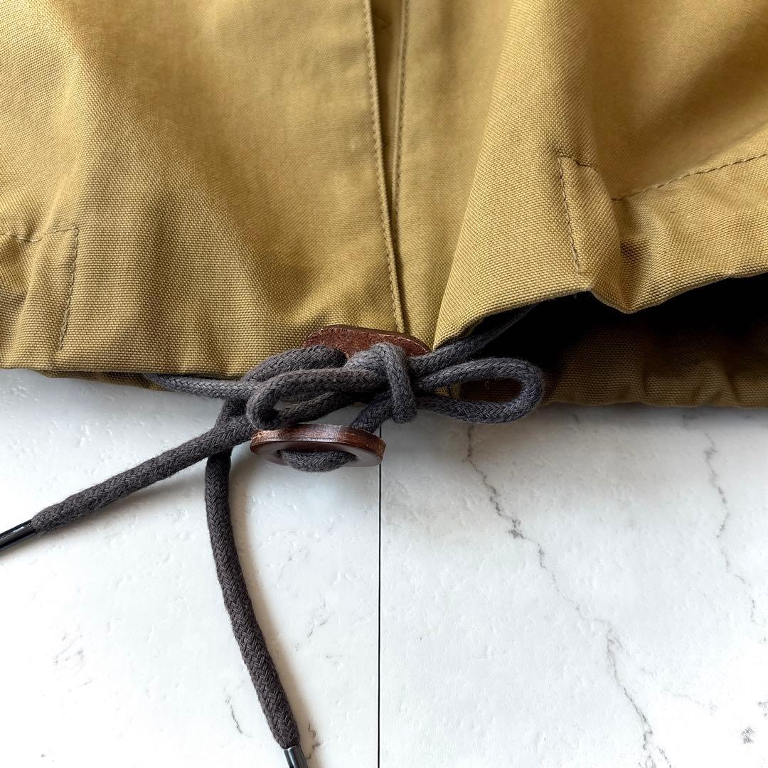 ソフィードール コットンギャバジン モッズコート ブラウン ハーフコート 茶色