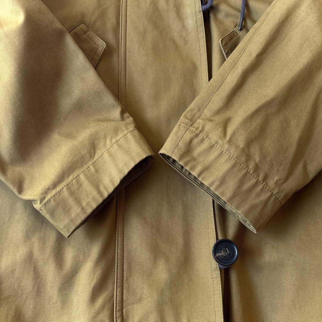 ソフィードール コットンギャバジン モッズコート ブラウン ハーフコート 茶色