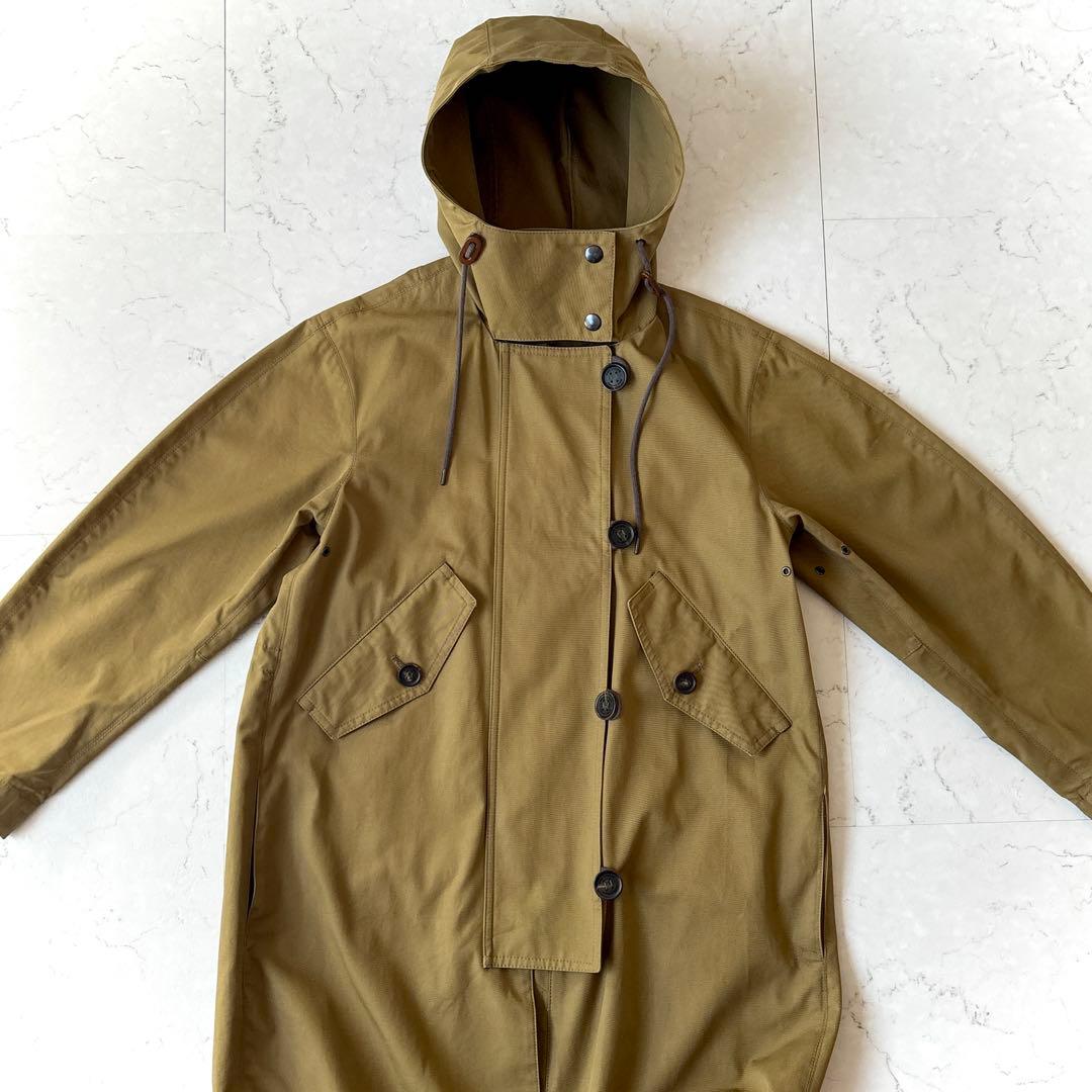 ソフィードール コットンギャバジン モッズコート ブラウン ハーフコート 茶色