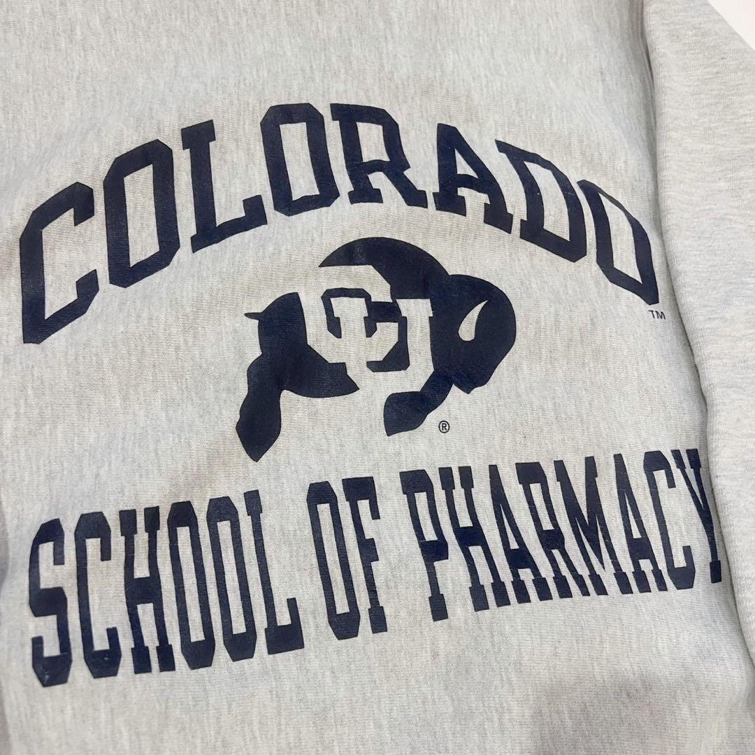 希少★Champion メキシコ製 刺繍タグ 90s カレッジ スウェット