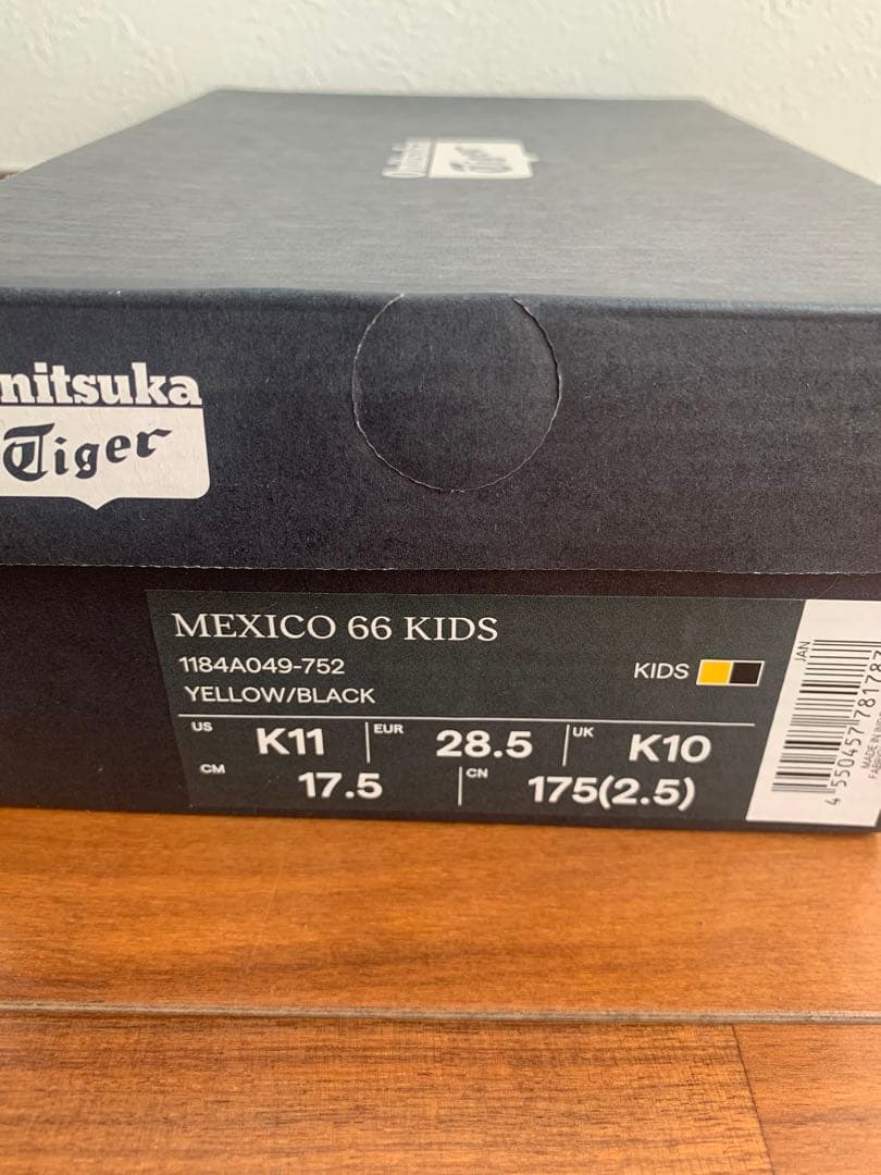 新品未使用Onitsuka Tiger Mexico 66 KIDS 17.5㎝