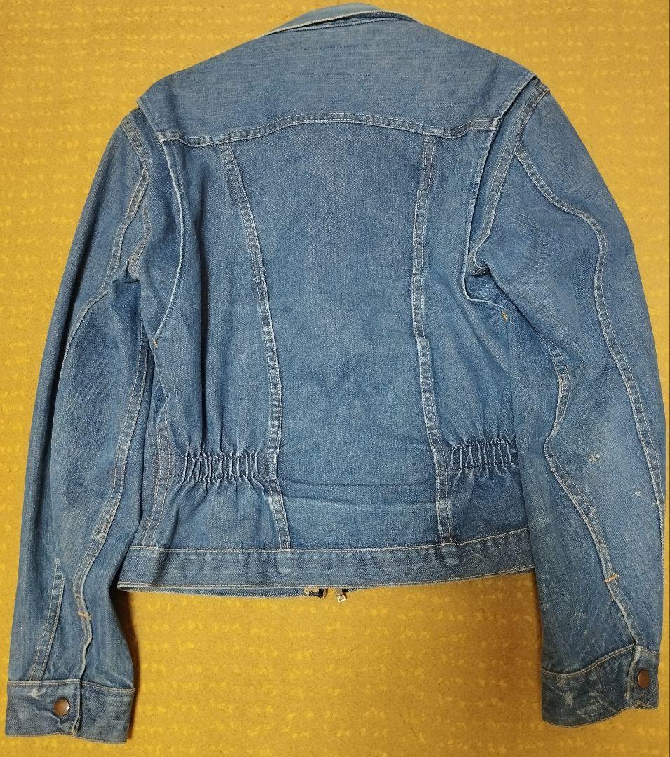 最終値下げWrangler 縦ベル 24MJZ USA製デニムジャケット 60s